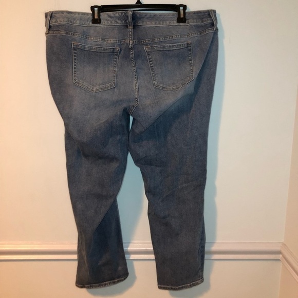 Torrid Denim “We Swear by the Fit” Ripped Blue Jeans Size 22 - Picture 4 of 8